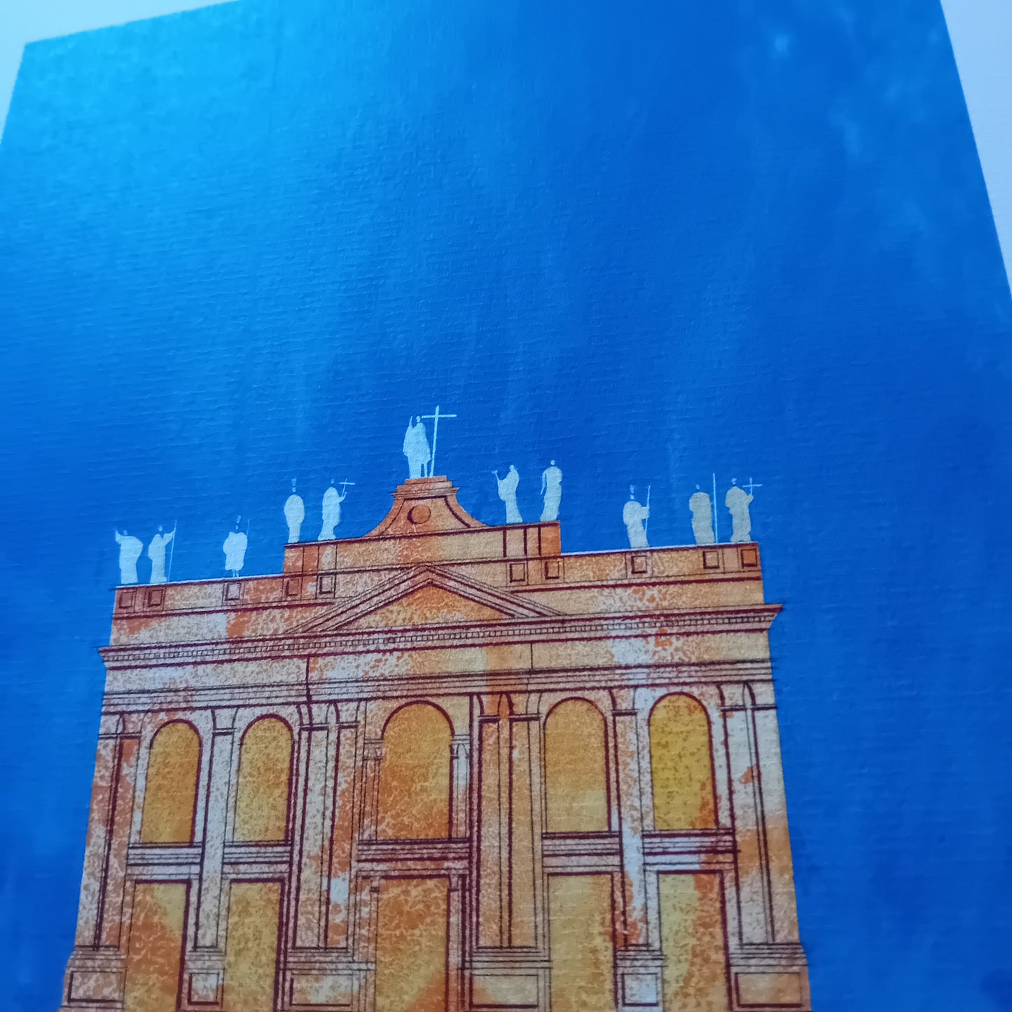 dessin de la Basilique Saint-Jean-de-Latran à Rome