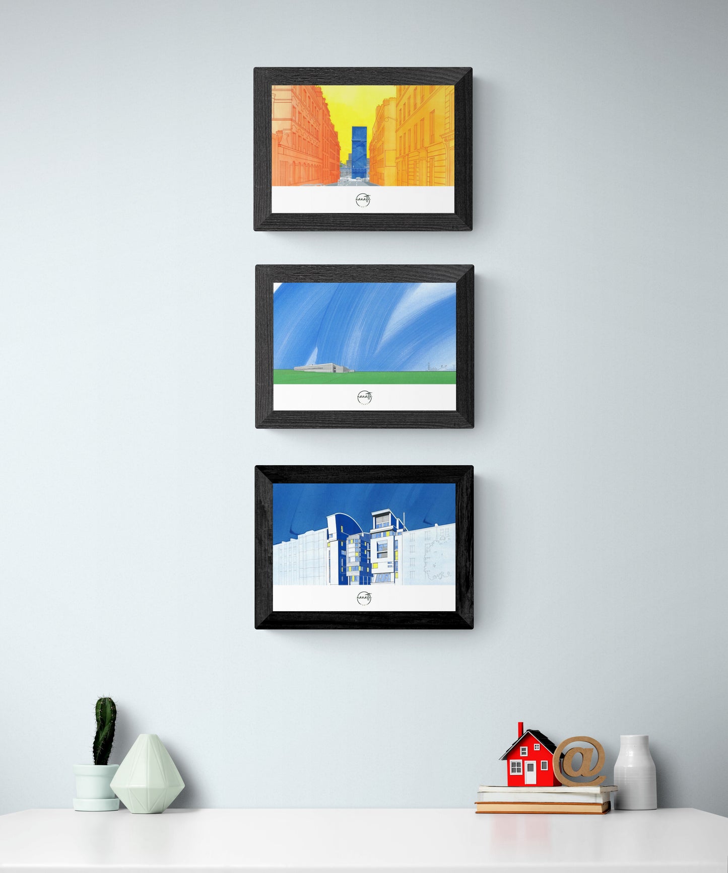 Affiche Usine à la Campagne FRANCE