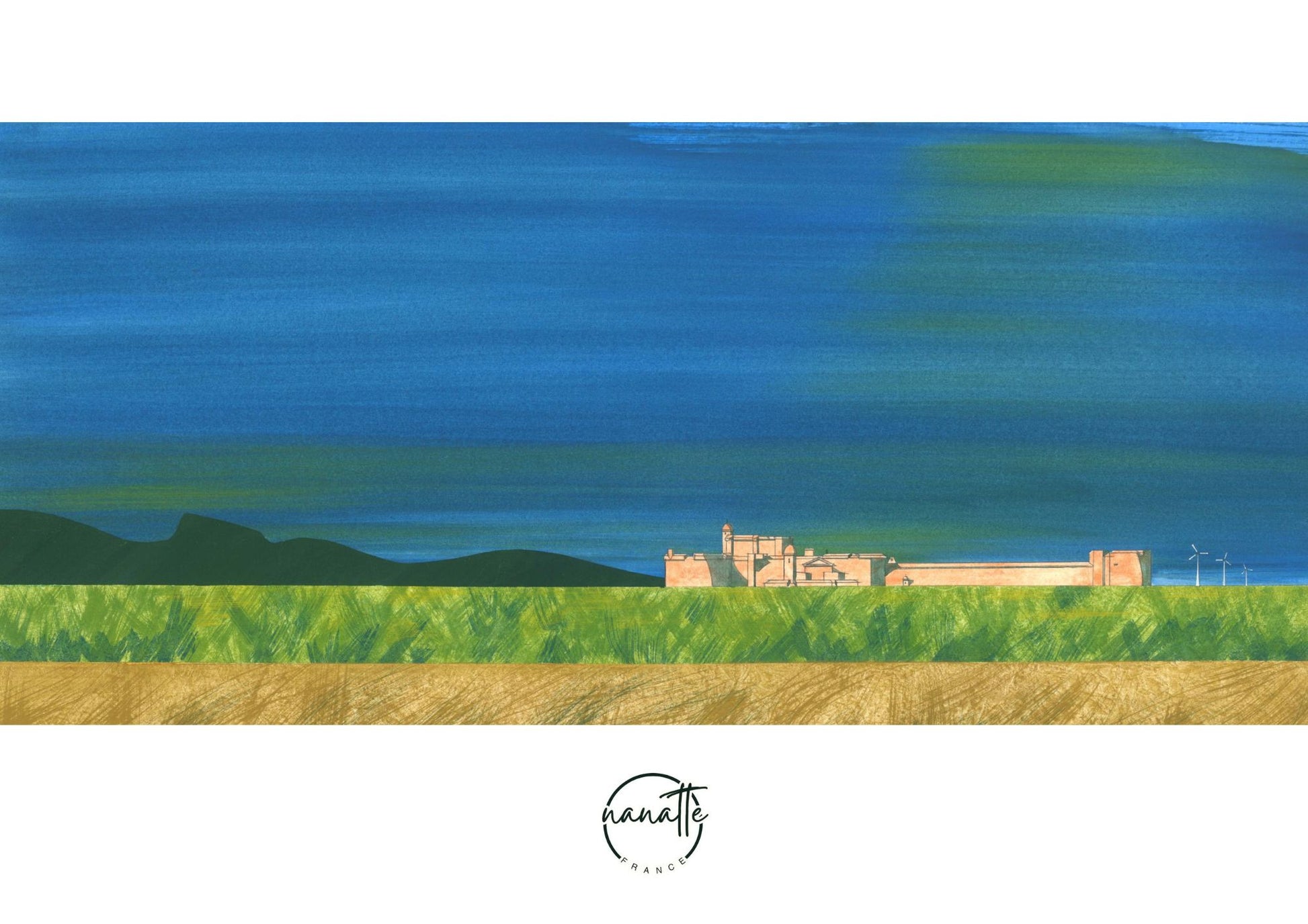 affiche de la forteresse de Salses