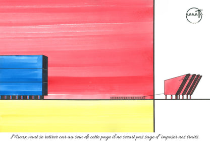 affiche d'architecture imaginaire acte 4